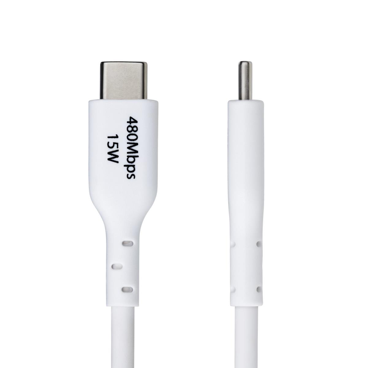 USB-a To USB-c Cable Charger Cord USB 2.0 Data Transf 2m White