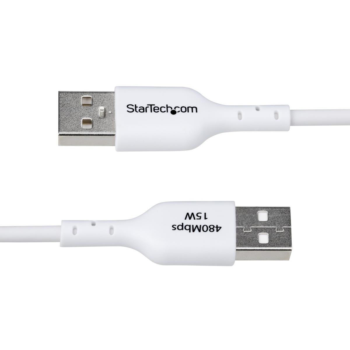 USB-a To USB-c Cable Charger Cord USB 2.0 Data Transfer 1m White