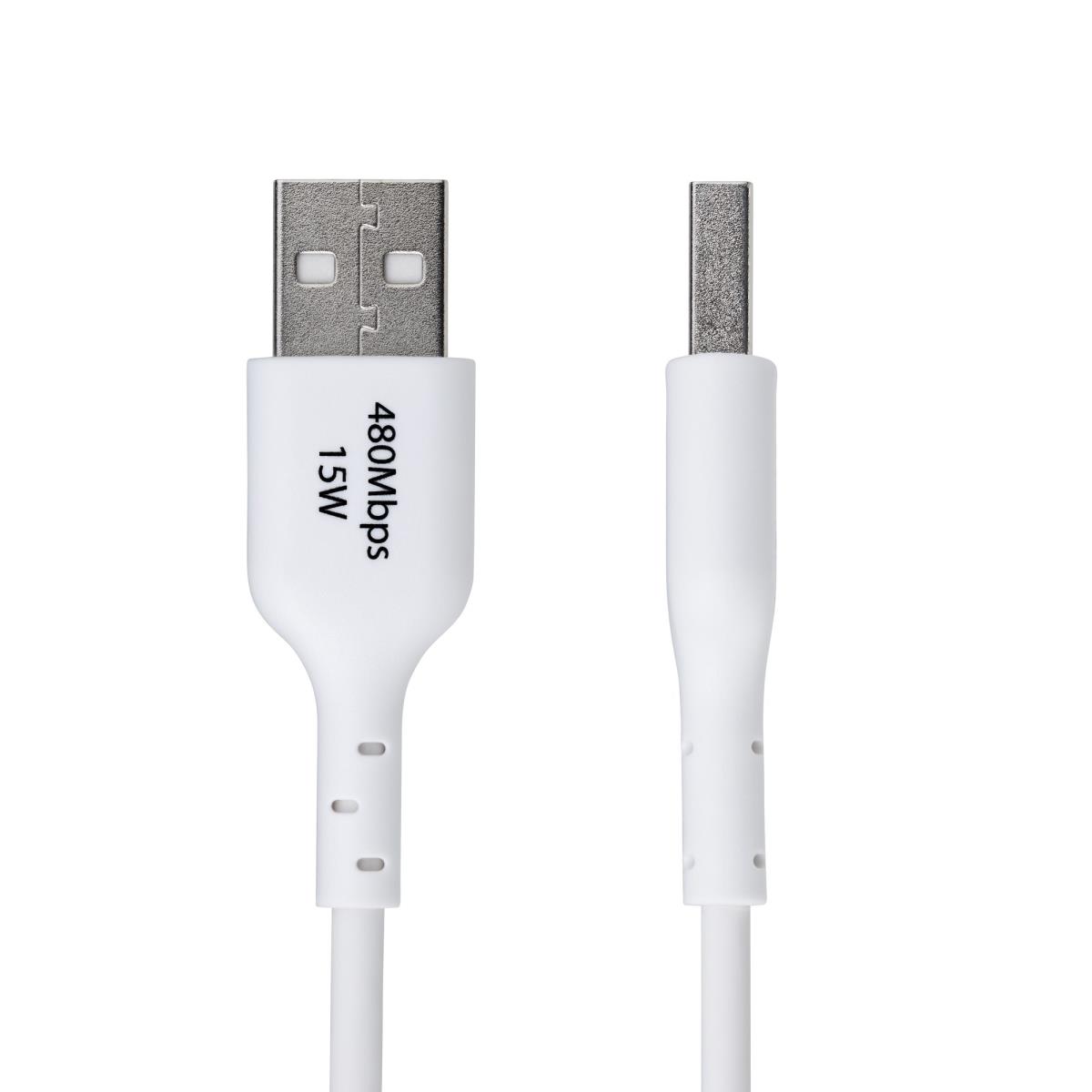USB-a To USB-c Cable Charger Cord USB 2.0 Data Transfer 1m White