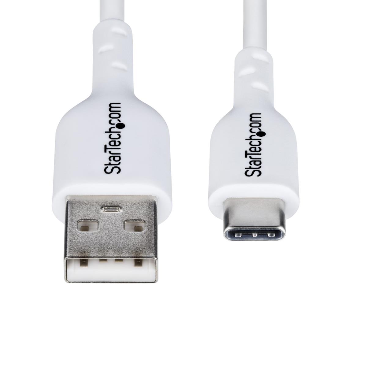 USB-a To USB-c Cable Charger Cord USB 2.0 Data Transfer 1m White