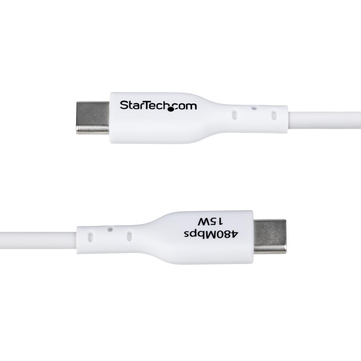 USB-a To USB-c Cable Charger Cord USB 2.0 Data Transfer 1m White
