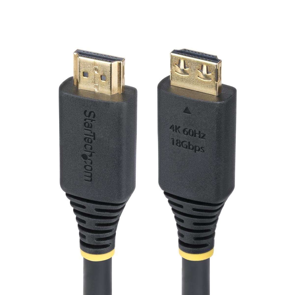 High Speed Hdmi Cable Gripping Connectors/4k 60hz/hdr1 15ft