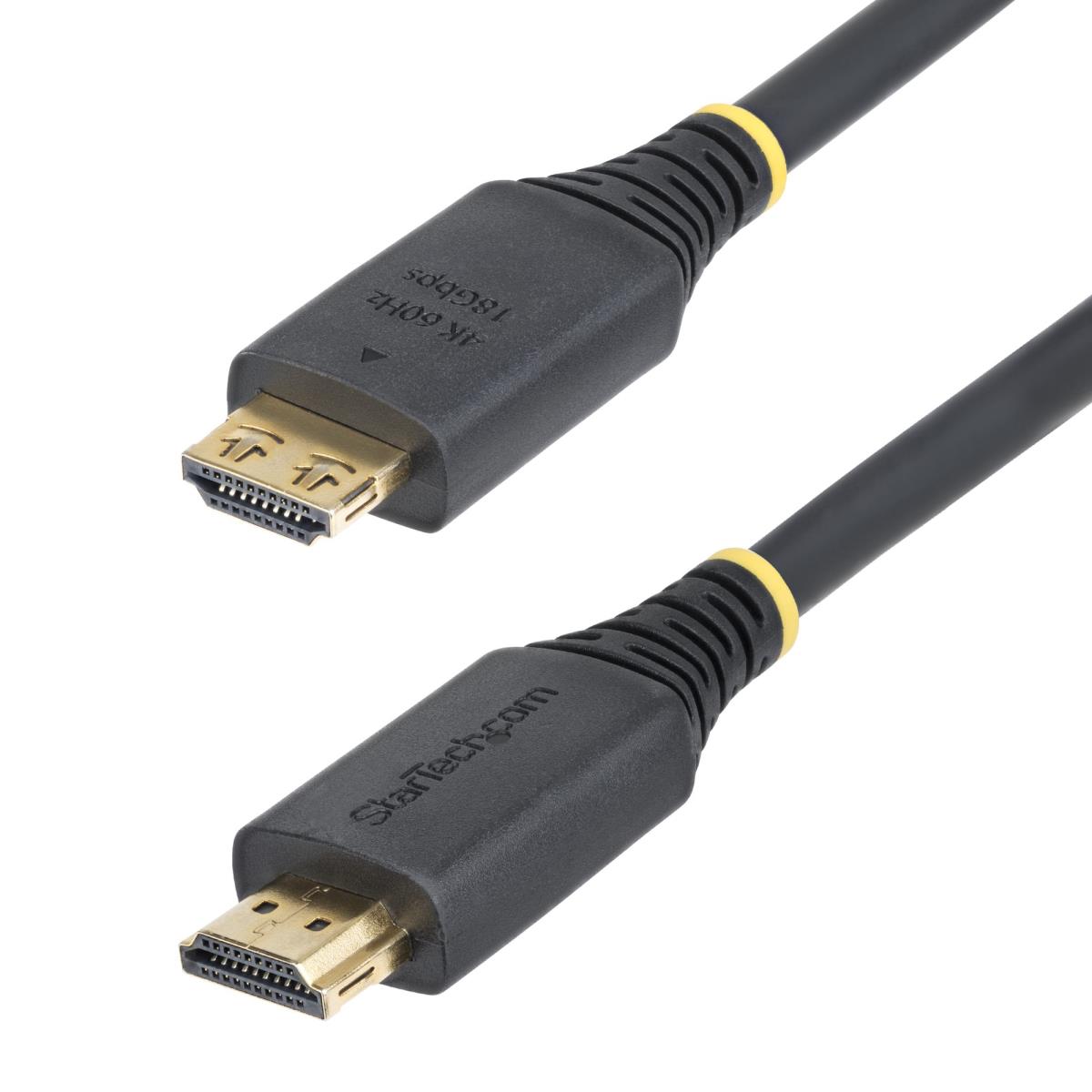 High Speed Hdmi Cable Gripping Connectors/4k 60hz/hdr1 15ft
