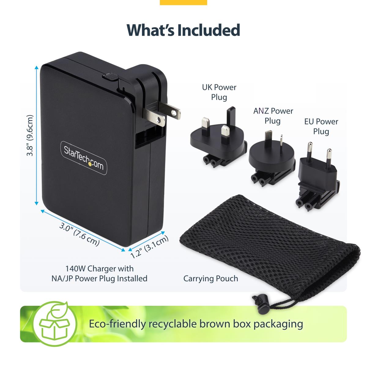 USB-c Wall Charger Pd 3.1 140w