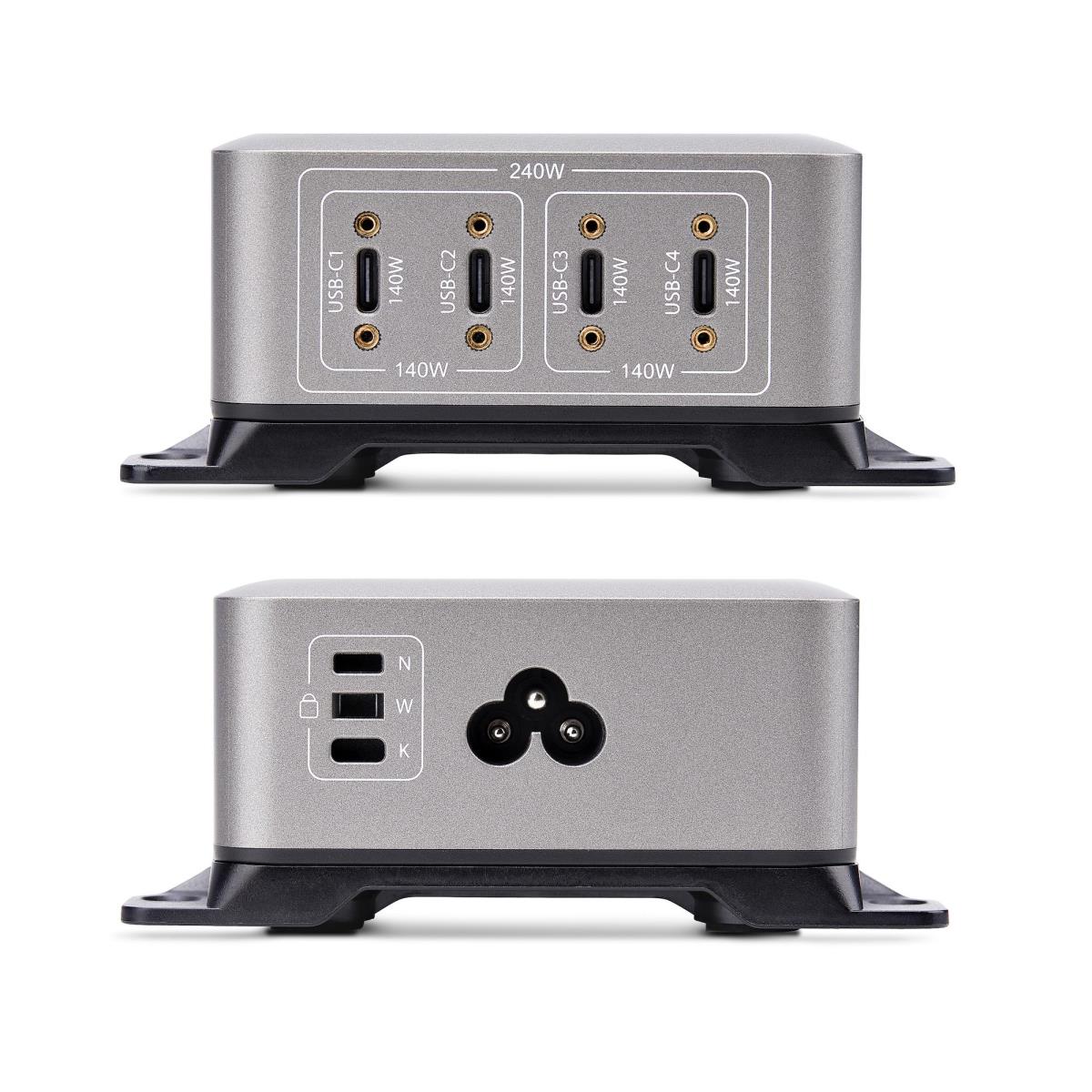Multi-device USB-c Charger 4-port