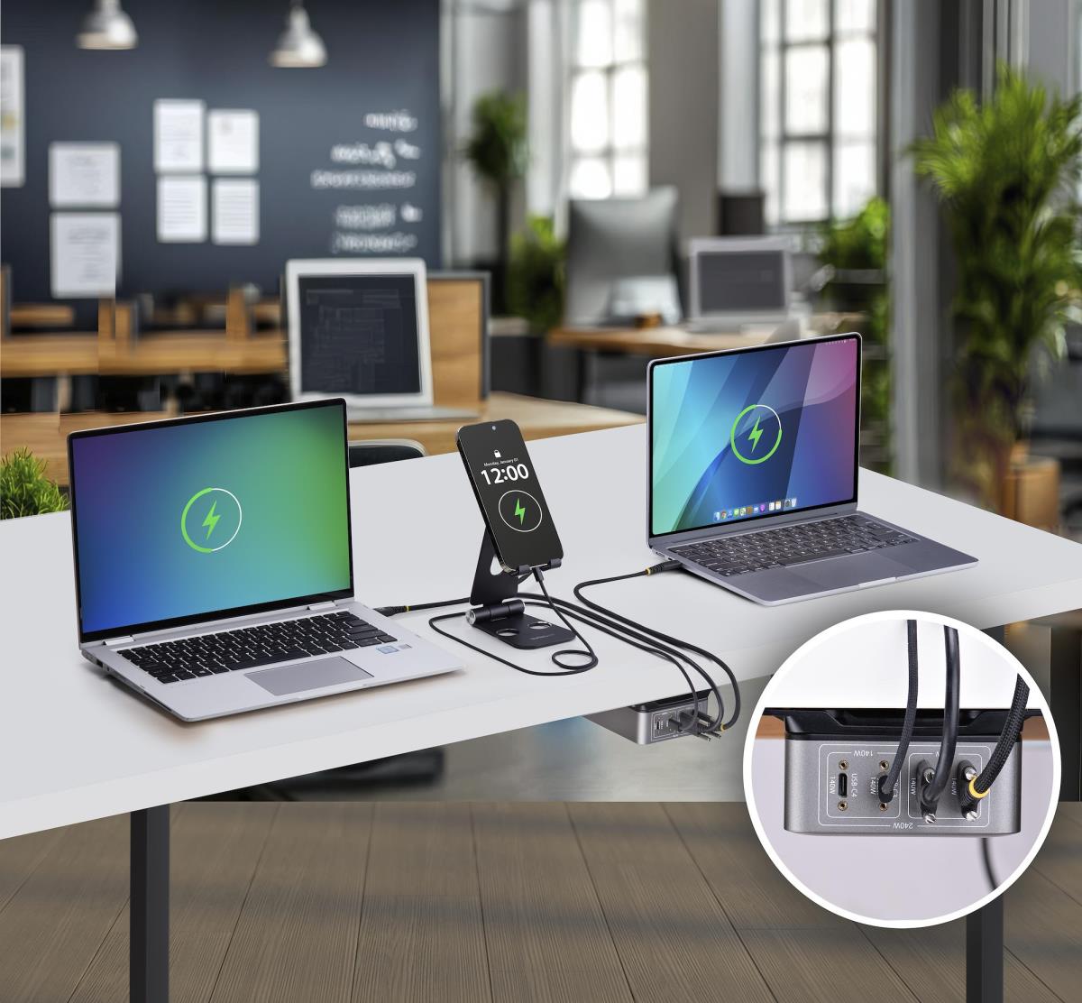 Multi-device USB-c Charger 4-port