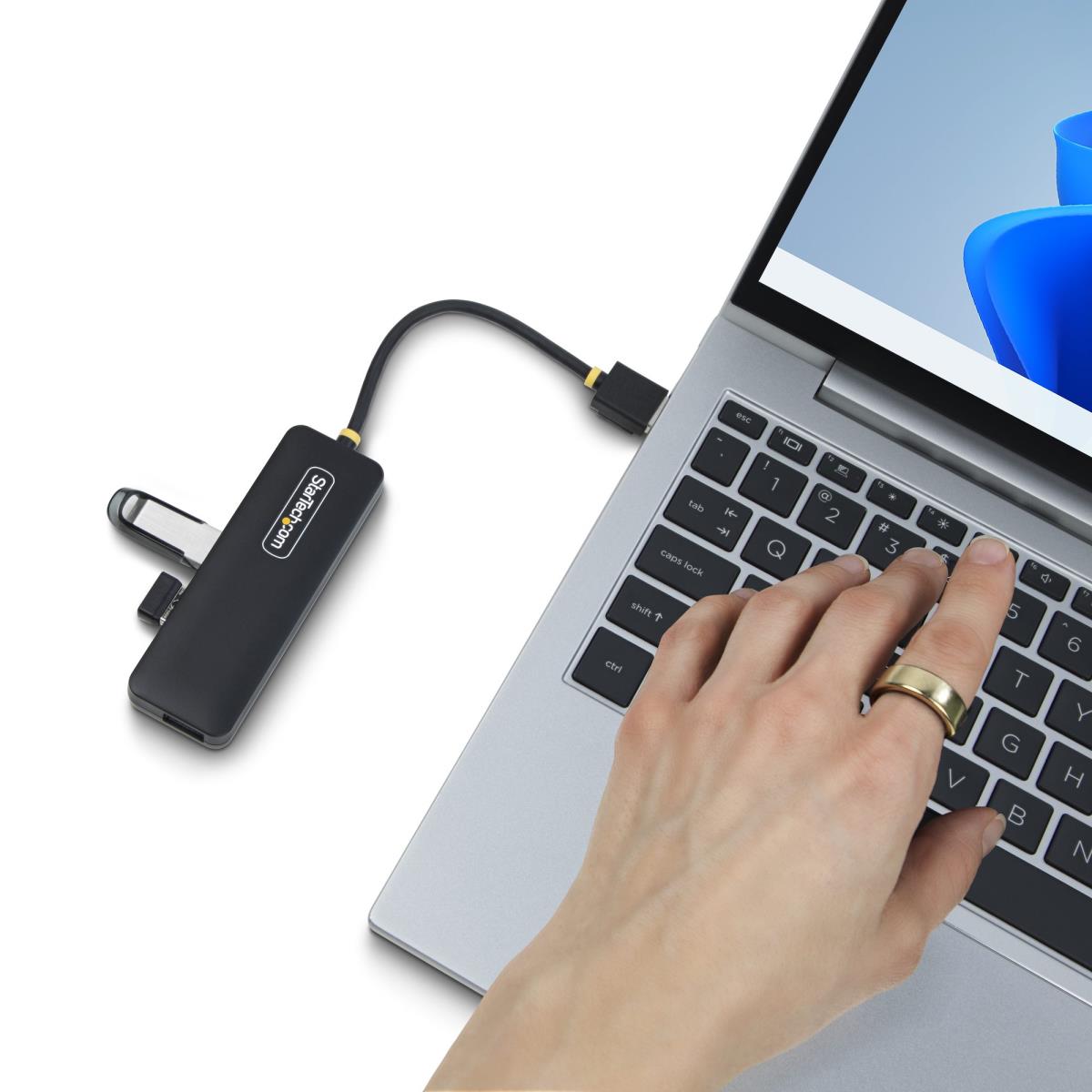 USB-a Hub 4-port 5gbps USB Bus Powered