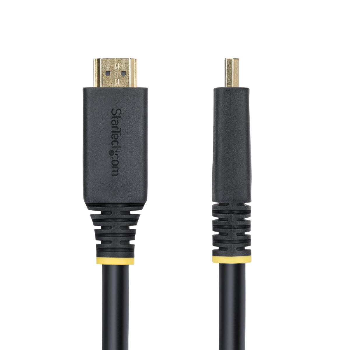 Active High Speed Hdmi Cable, 4k 60hz/1440p 144hz, Hdr10/hdcp 2.2/arc, 18gbps 15m