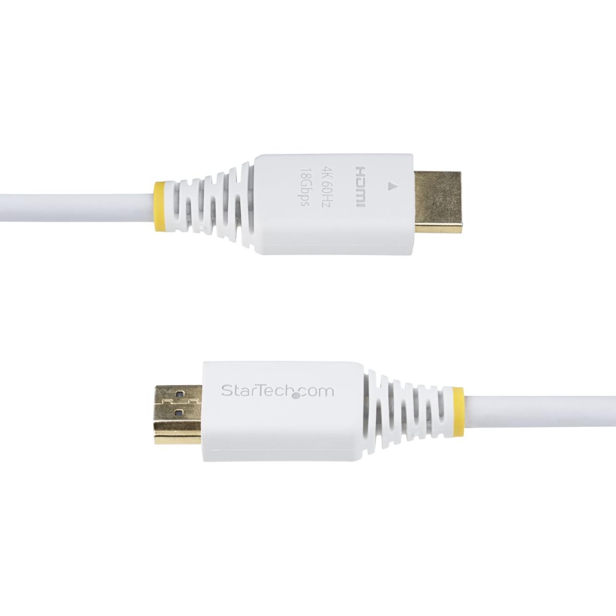 Premium Certified Hdmi Cable Hdmi Cord/4k 60hz/hdr1 6ft White