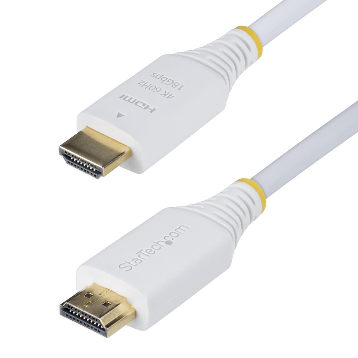 Premium Certified Hdmi Cable Hdmi Cord/4k 60hz/hdr1 6ft White
