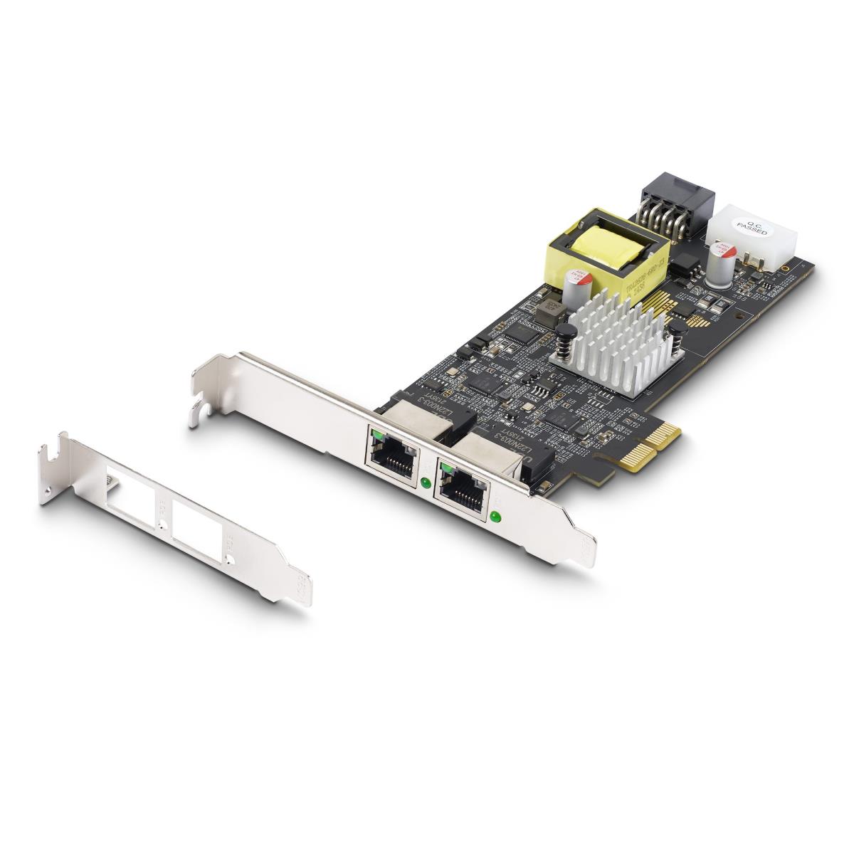 Network Card - 2-port 2.5gbps Nbase-t Poe Dual Intel I225-v