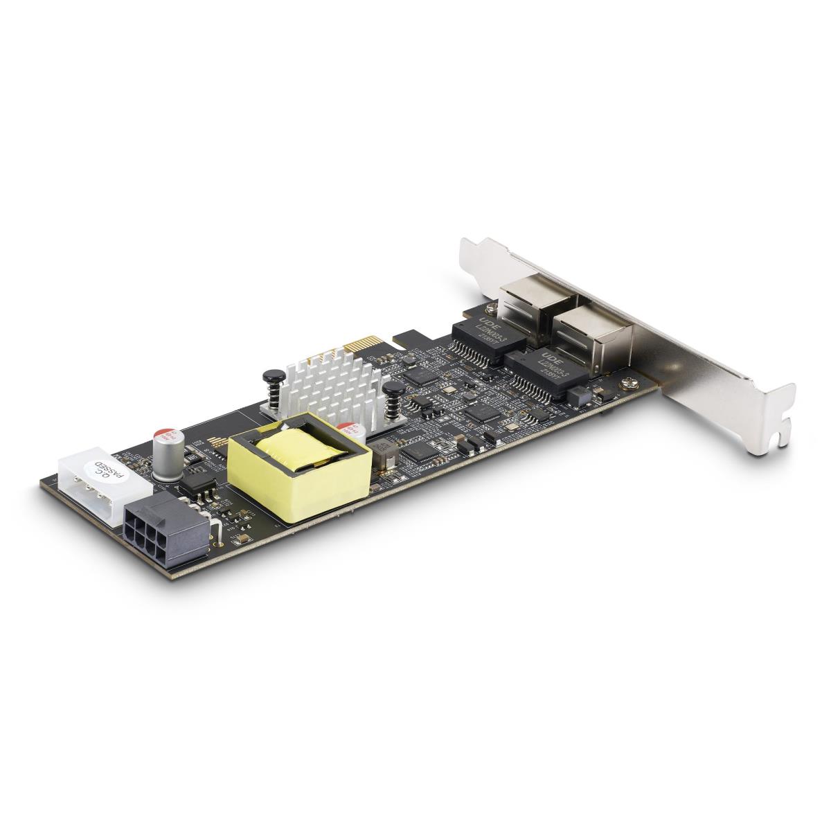 Network Card - 2-port 2.5gbps Nbase-t Poe Dual Intel I225-v