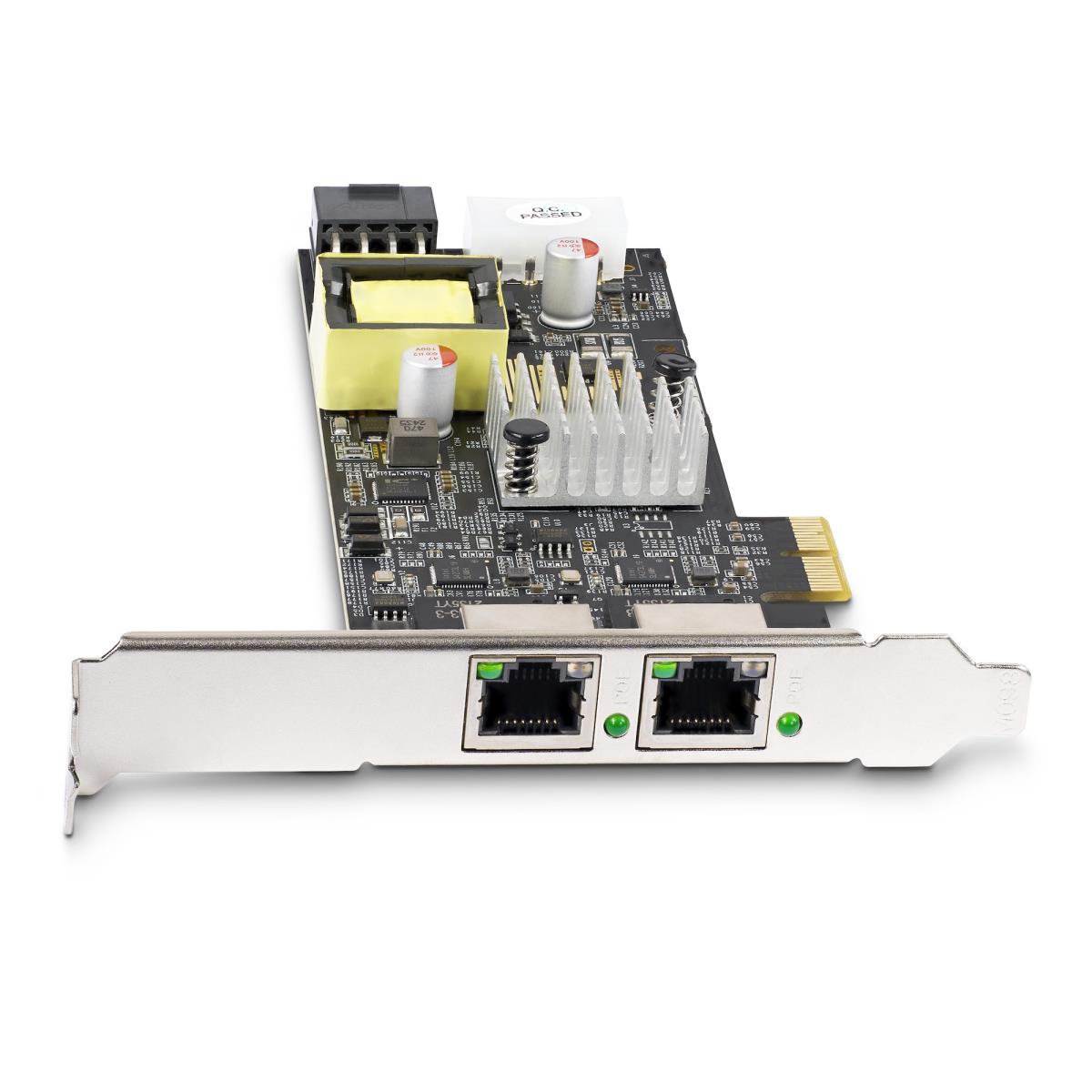 Network Card - 2-port 2.5gbps Nbase-t Poe Dual Intel I225-v