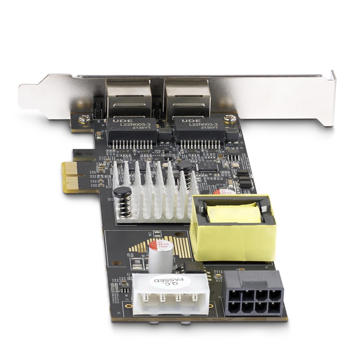 Network Card - 2-port 2.5gbps Nbase-t Poe Dual Intel I225-v