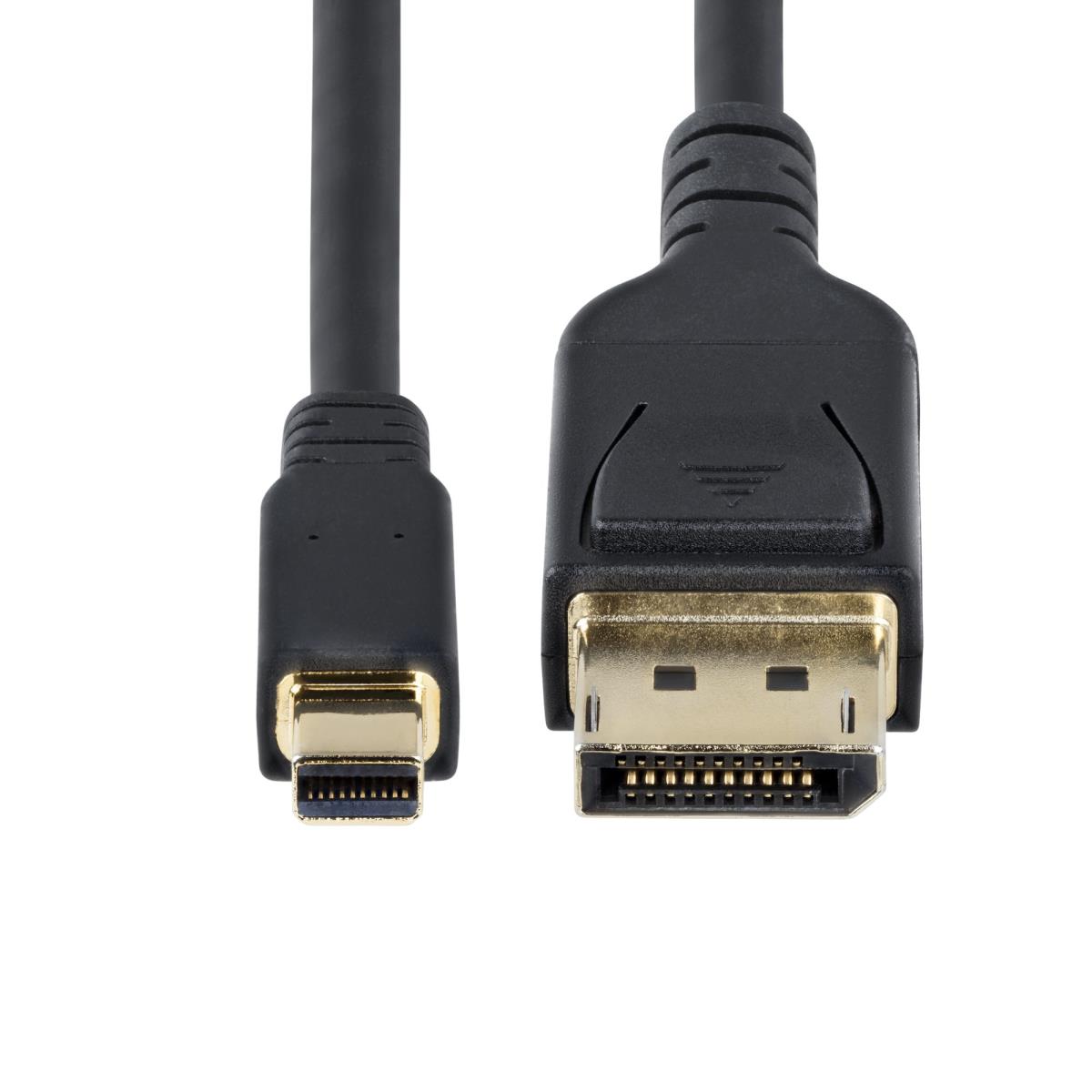 Mini DisplayPort To DisplayPort 1.4 Cable - 8k 60hz Vesa Certified Cable 3m