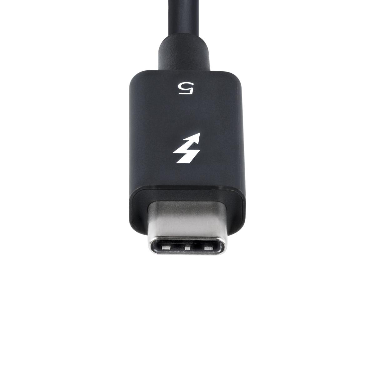Thunderbolt 5 Cable, 80gbps/up To 120gbps, 240w Pd, 8k 60hz, Certified Thunderbolt Cable 1m