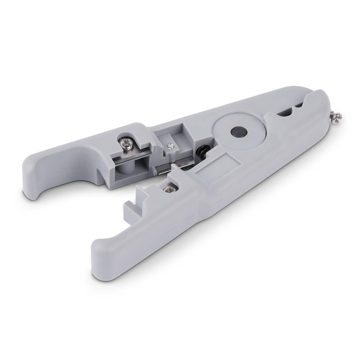 Network Cable Stripper And Cutter, Professional Wire Stripper For Utp/ftp/stp/coax Cables, Rotary Wire Stripping And Cutting Tool