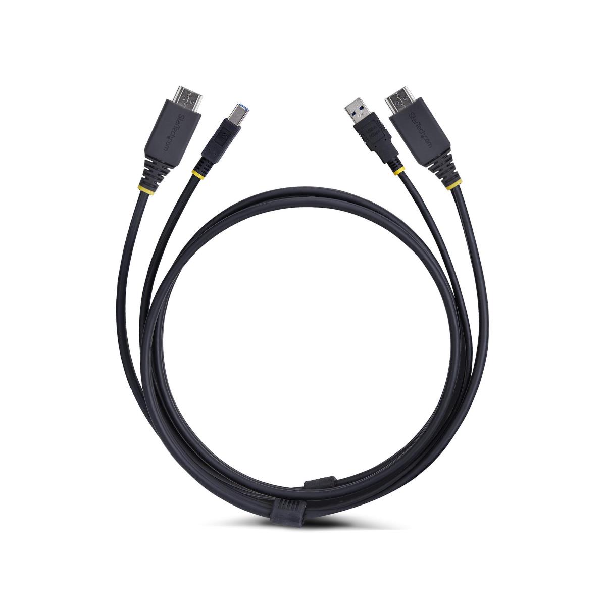 Hdmi And USB 5gbps KVM Cable, 4k 60hz, Hdmi 2.0 And USB Combo Cable For KVM Switches 1.8m