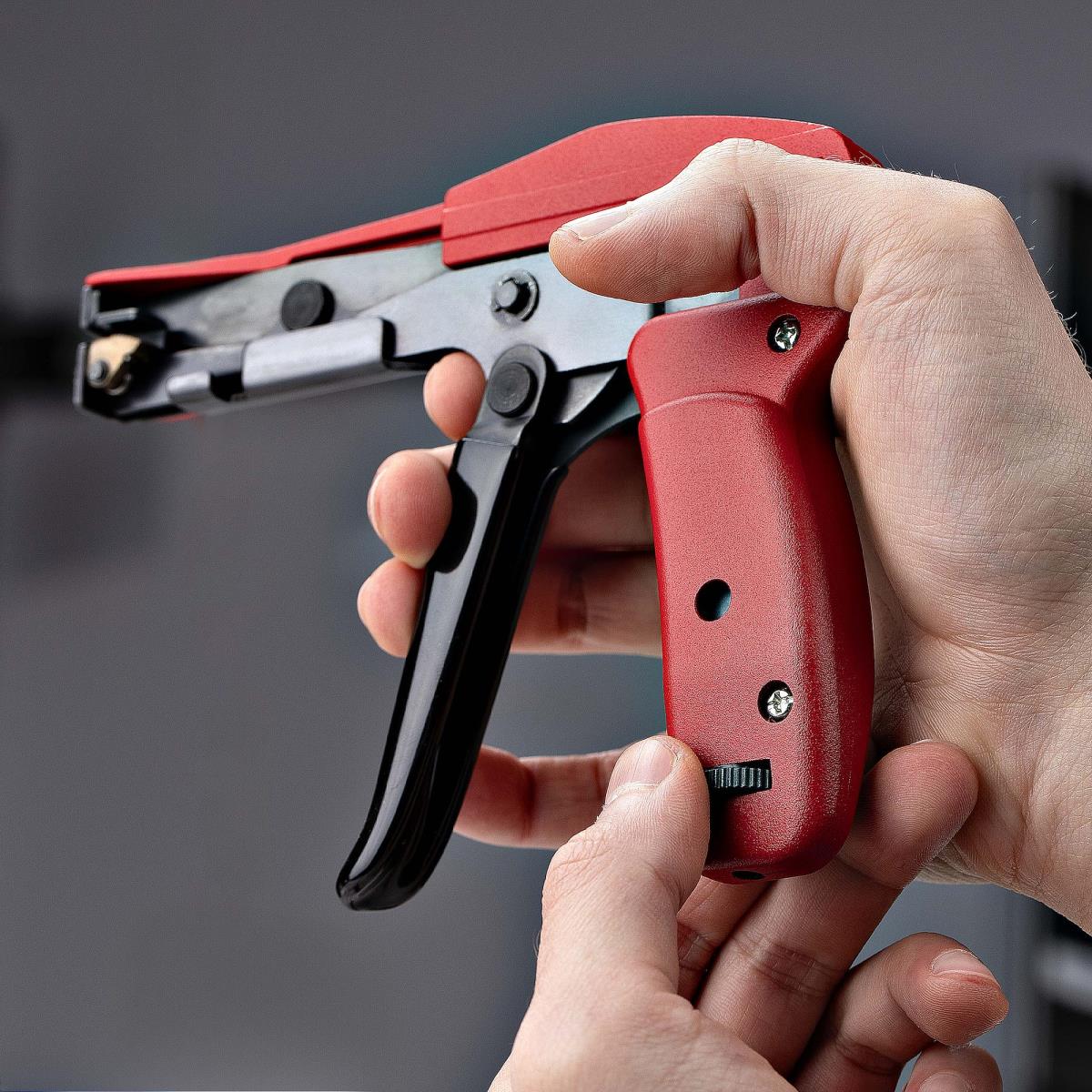 Nylon Cable Tie Gun, Zip Tie Cable Installation And Cutter Tool