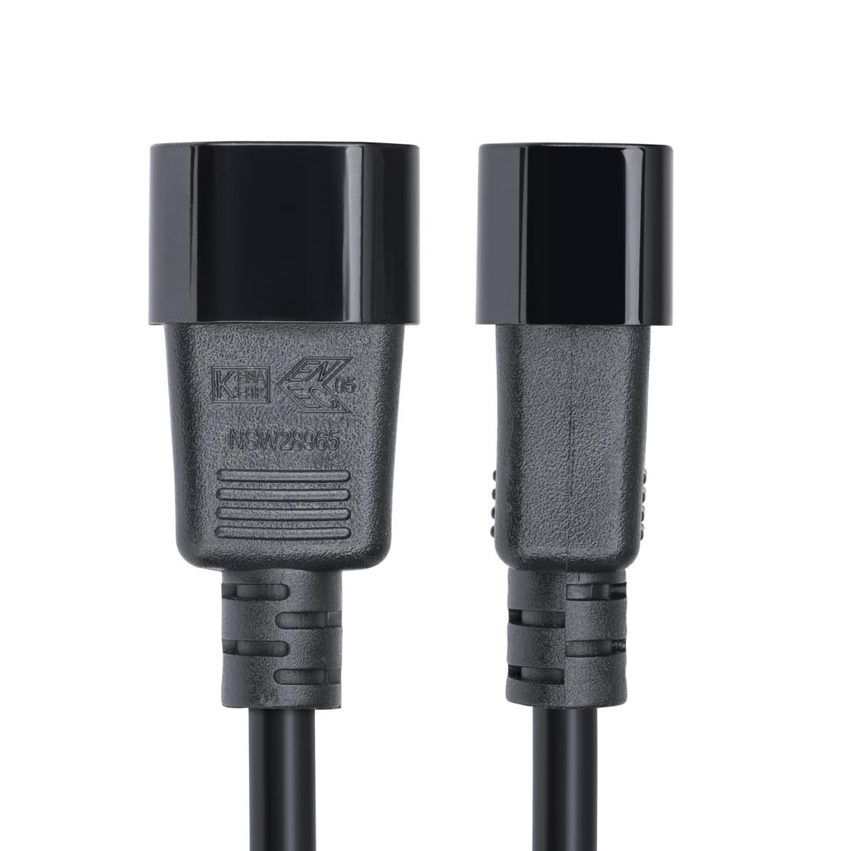 Power Extension Cord, C14 To C13 15a 250v, 14awg 4.5m