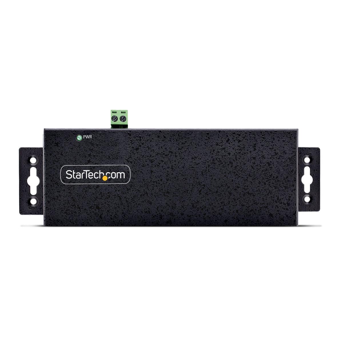 Industrial USB 10gbps Hub 7-port With Power Adapter, Metal, Mountable, 5x USB-a And 2x USB-c