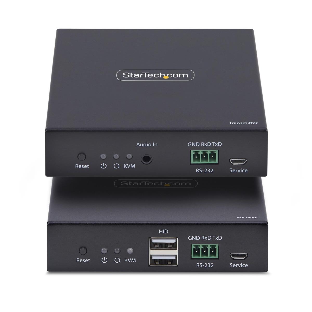 Hdmi KVM Extender Over Ip Network 4k 60hz Driverless Hdmi And USB Over Ethernet/CAT6 Avoip Tra