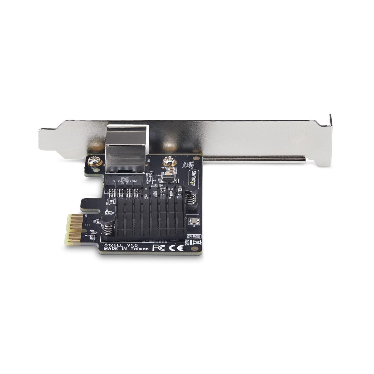 Pci-e Network Adapter 1-port 5g Gigabit Card 5g/2.5g/1g/100m/10m  Pci-e Lan Card