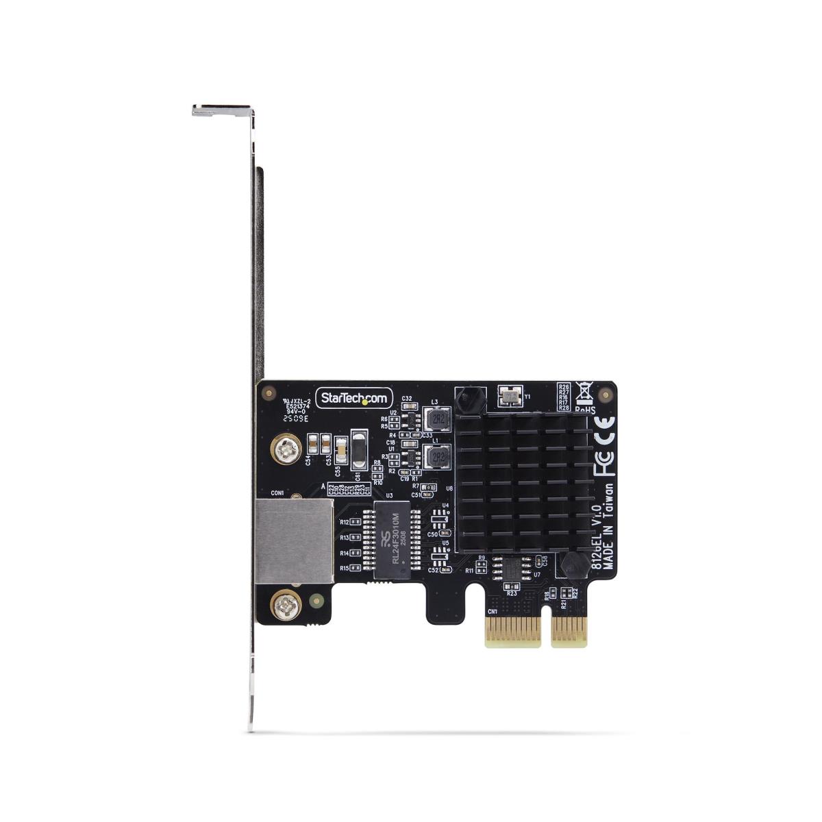 Pci-e Network Adapter 1-port 5g Gigabit Card 5g/2.5g/1g/100m/10m  Pci-e Lan Card