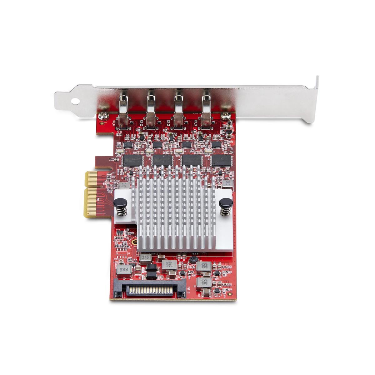 USB Controllers Pci-e Expansion Card - 4-port USB Type-c Pcie Card, USB 3.2 10gbps USB-c - 4x Independent