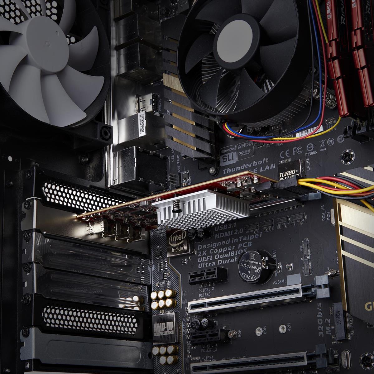 USB Controllers Pci-e Expansion Card - 4-port USB Type-c Pcie Card, USB 3.2 10gbps USB-c - 4x Independent