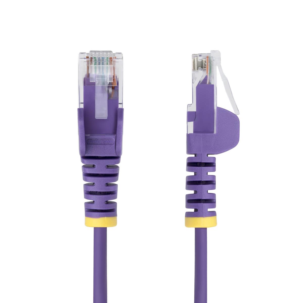 Patch Cable - CAT6 - Utp - Snagless - 10m - Purple Slim
