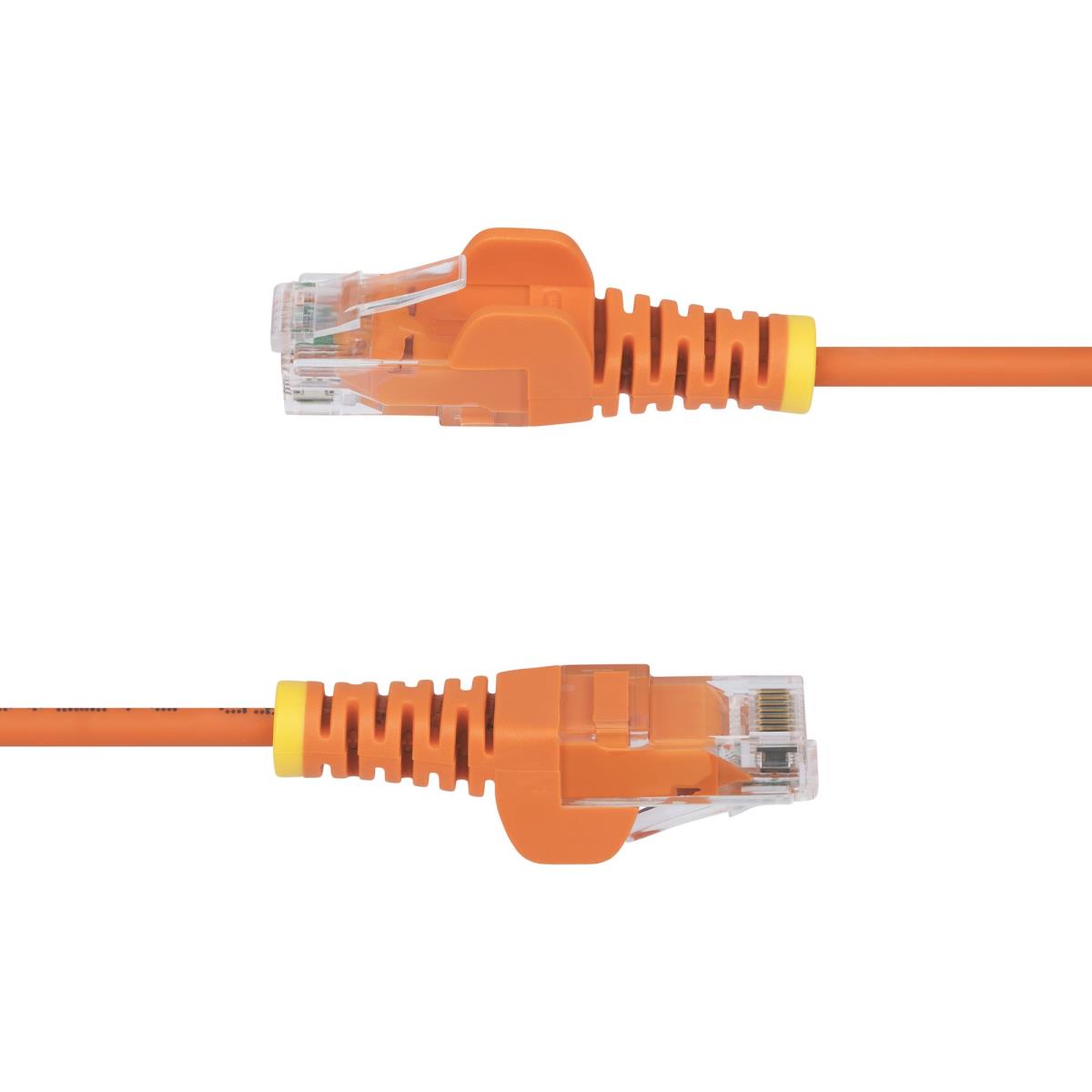 Patch Cable - CAT6 - Utp - Snagless - 10m - Orange Slim