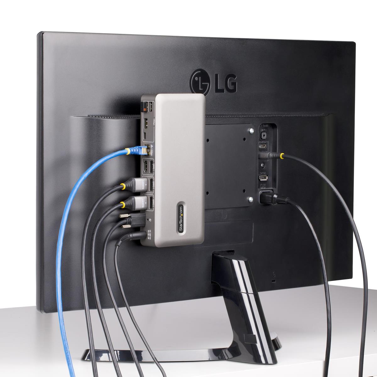 Triple-monitor USB4 Dock - USB-c Dock 4k 60hz 100w Pd