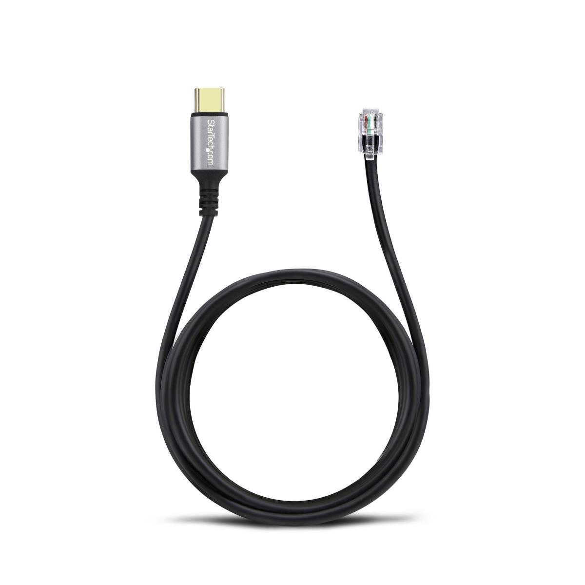 USB-c To Rj9 Adapter For Office Phone Handset Or Wired/wireless Headset