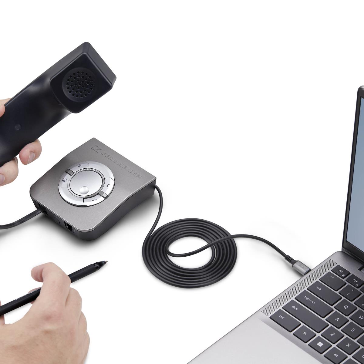 USB-c To Rj9 Adapter For Office Phone Handset Or Wired/wireless Headset