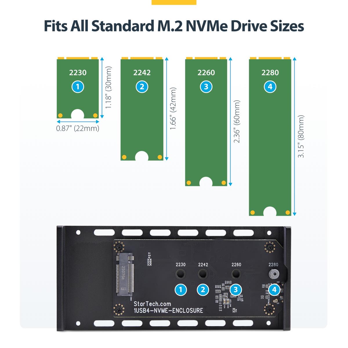 Nvme Enclosure SSD Enclosure USB4 M.2