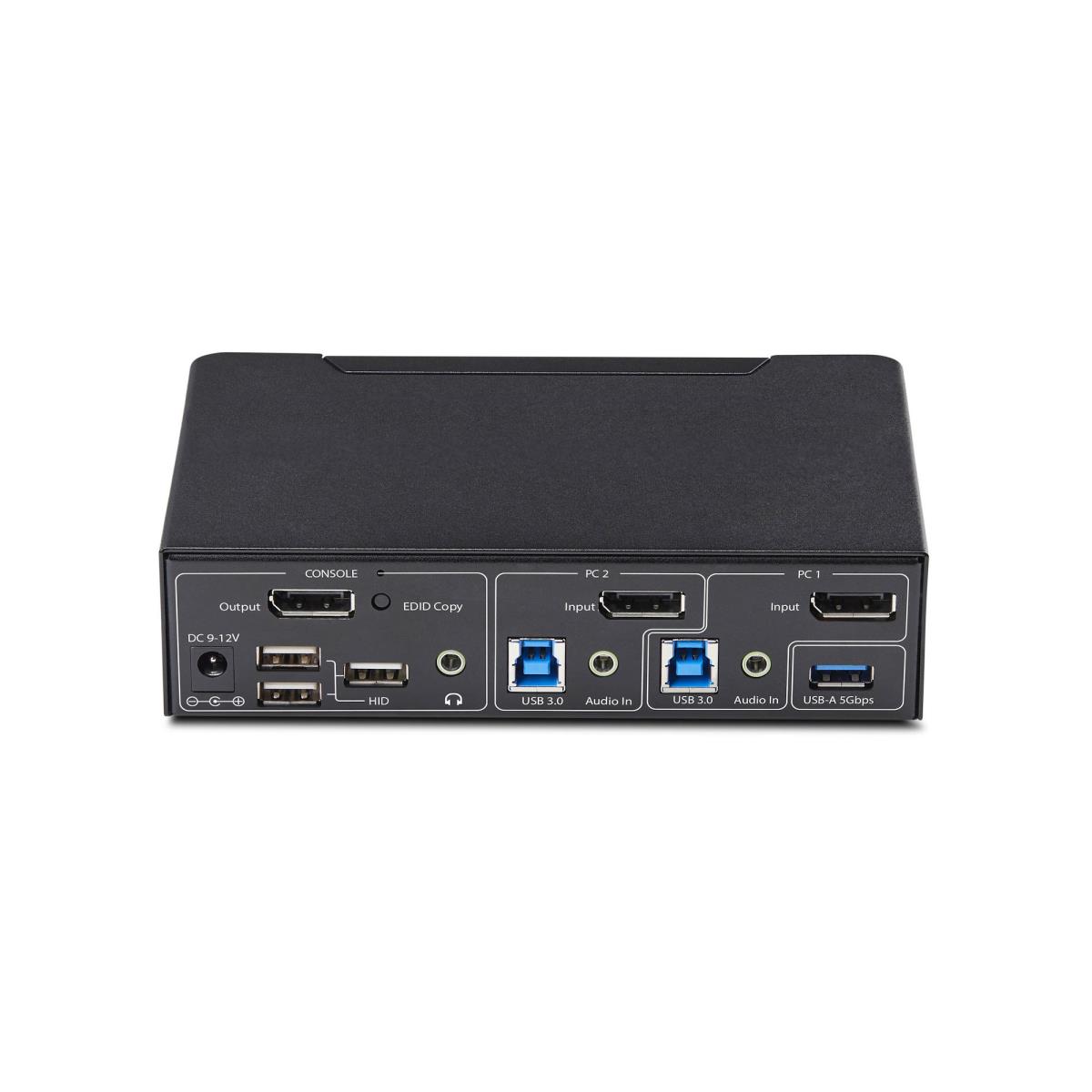 DisplayPort KVM Switch 2-port USB 3.0