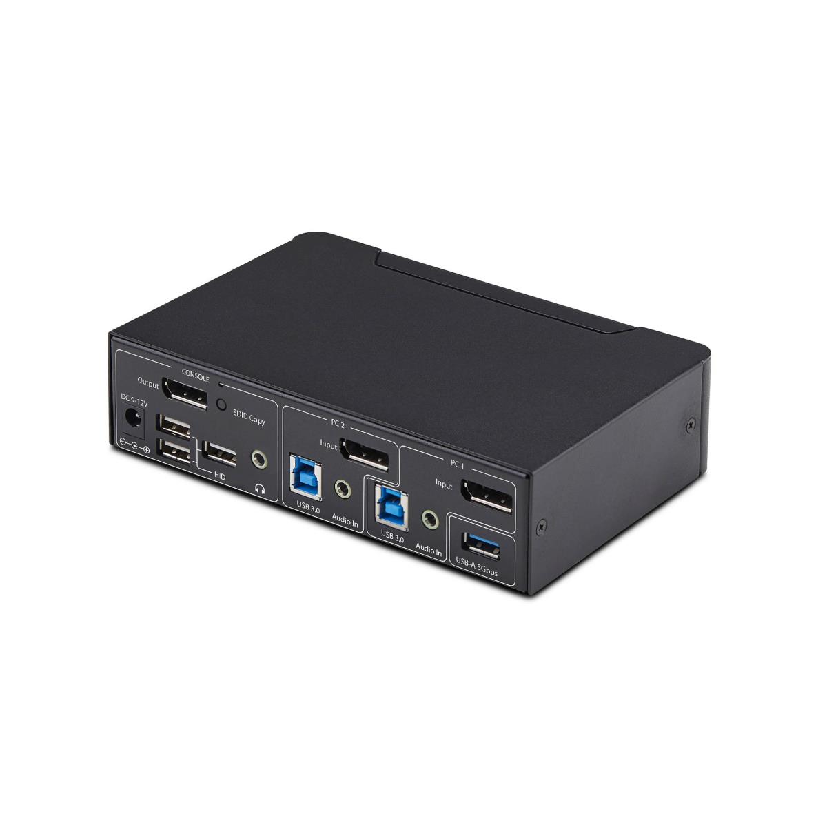 DisplayPort KVM Switch 2-port USB 3.0