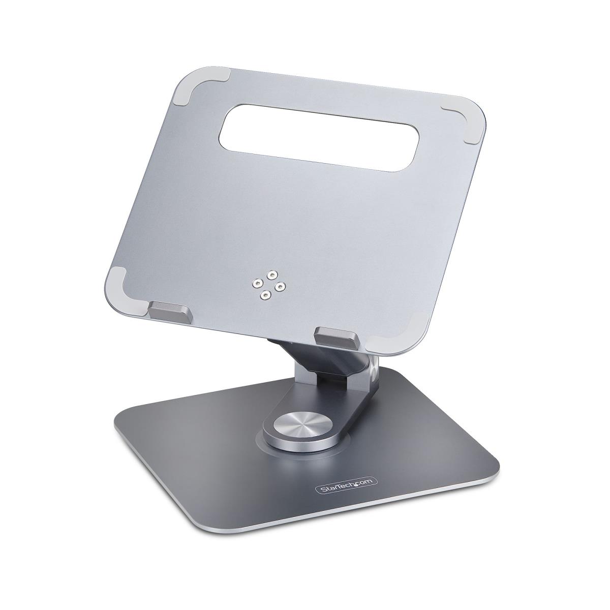 Telescopic Laptop Stand - 360 Swivel Base Rotating Computer Riser For Desk