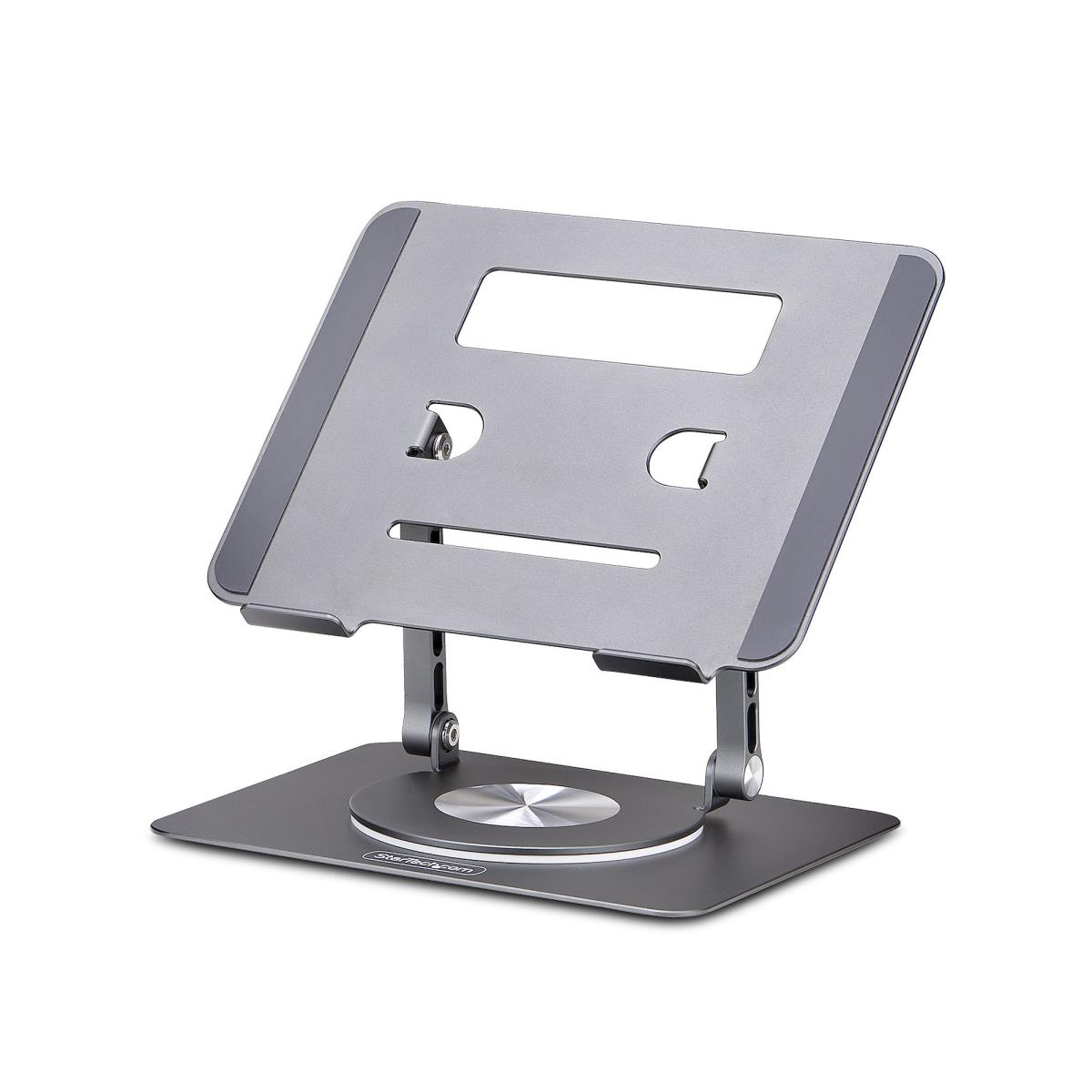 Rotating Laptop Stand - 360 Swivel Ergonomic Desk Riser For Computer