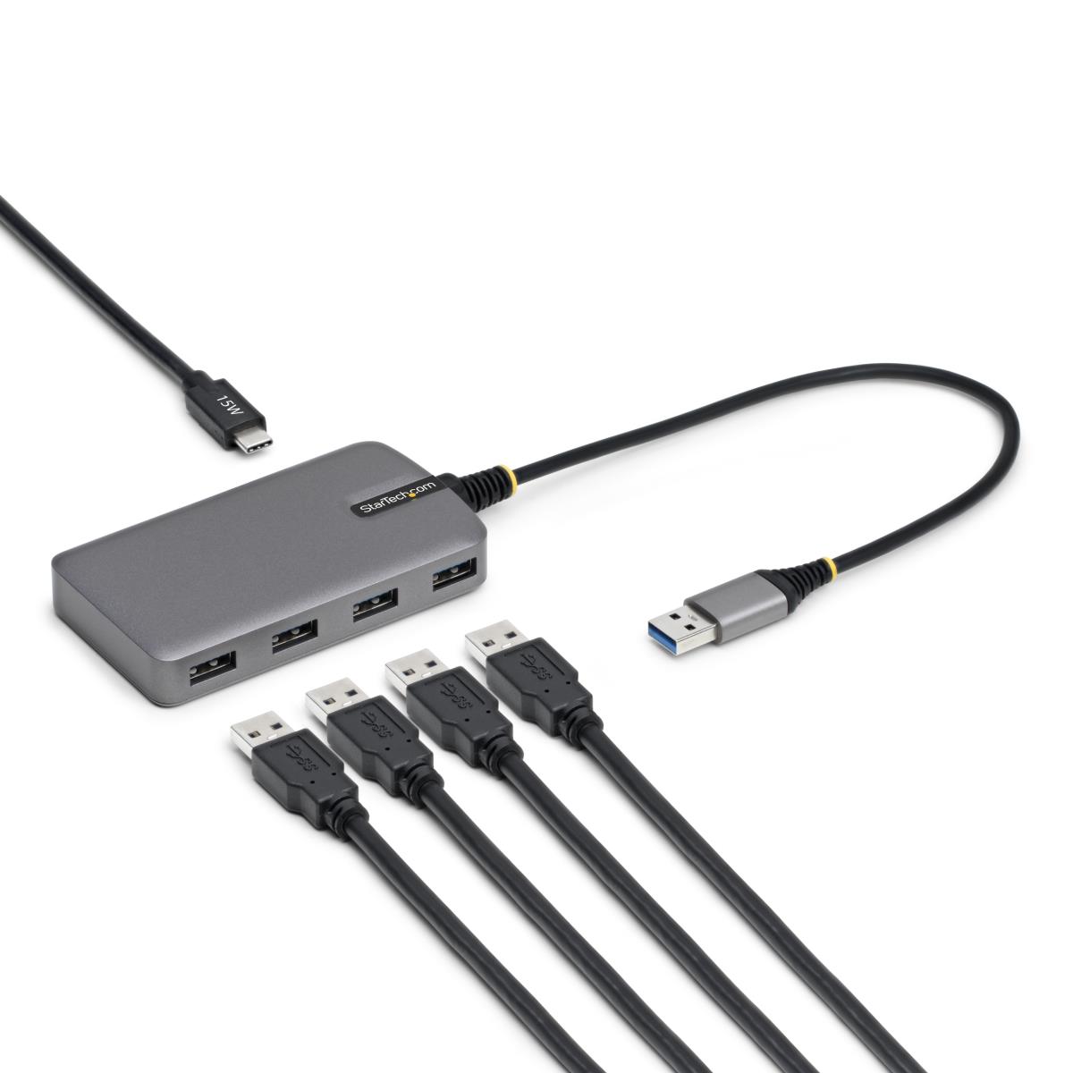 Hub - 4-port USB-a 5gbps, Bus Powered