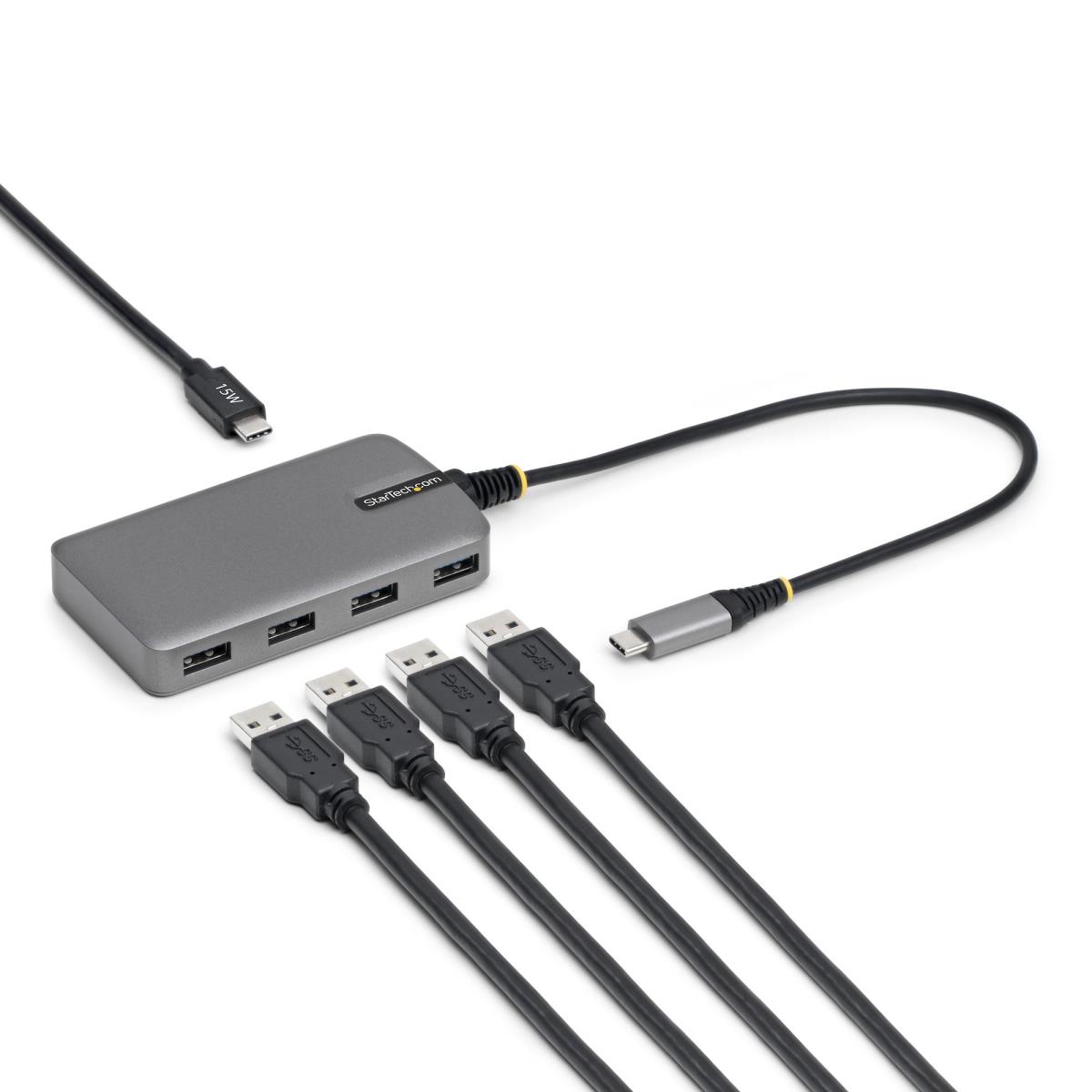 Hub - 4-port USB-c 5gbps Bus Powered