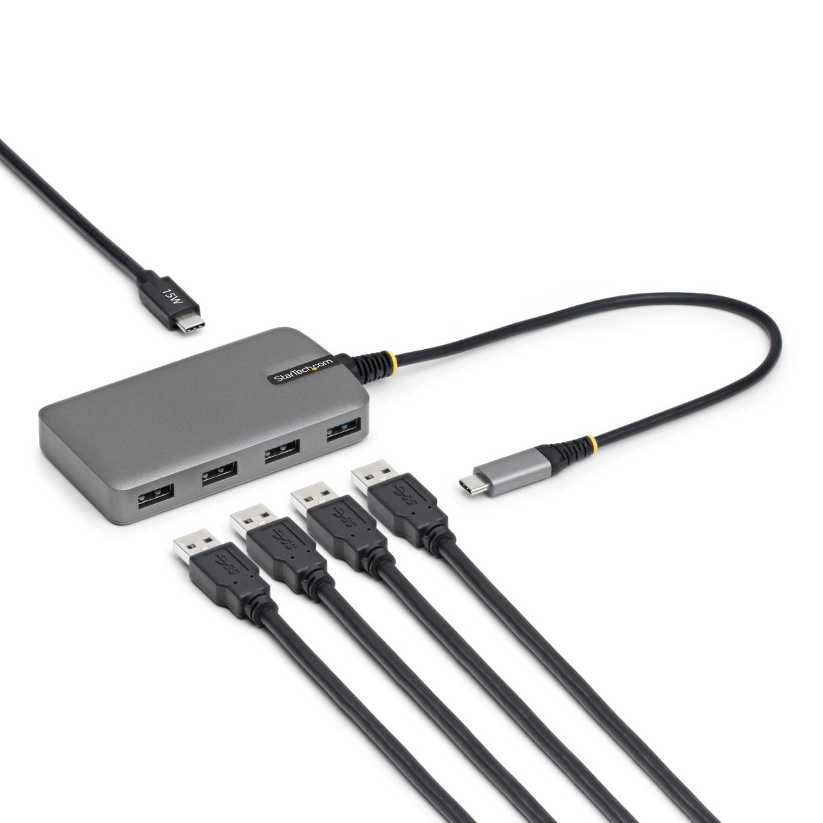 Hub - 4-port USB-c 5gbps Bus Powered
