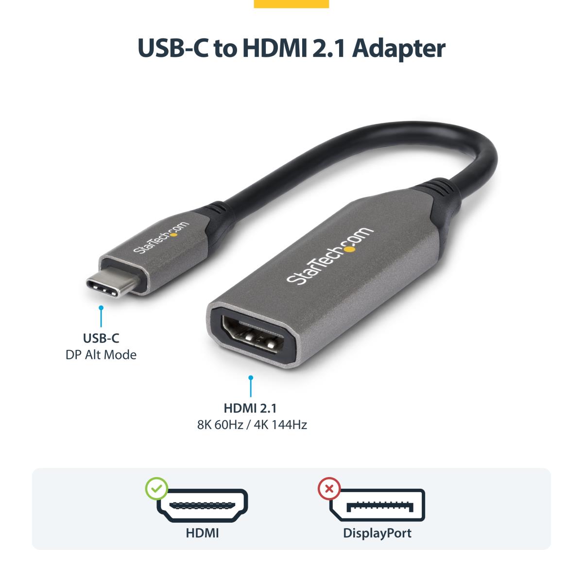 USB-c To Hdmi Adapter 8k 60hz Thunderbolt / USB4 Compatible