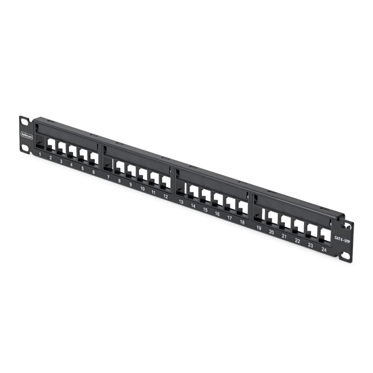 Keystone Patch Panel 24 Port 1u Blank