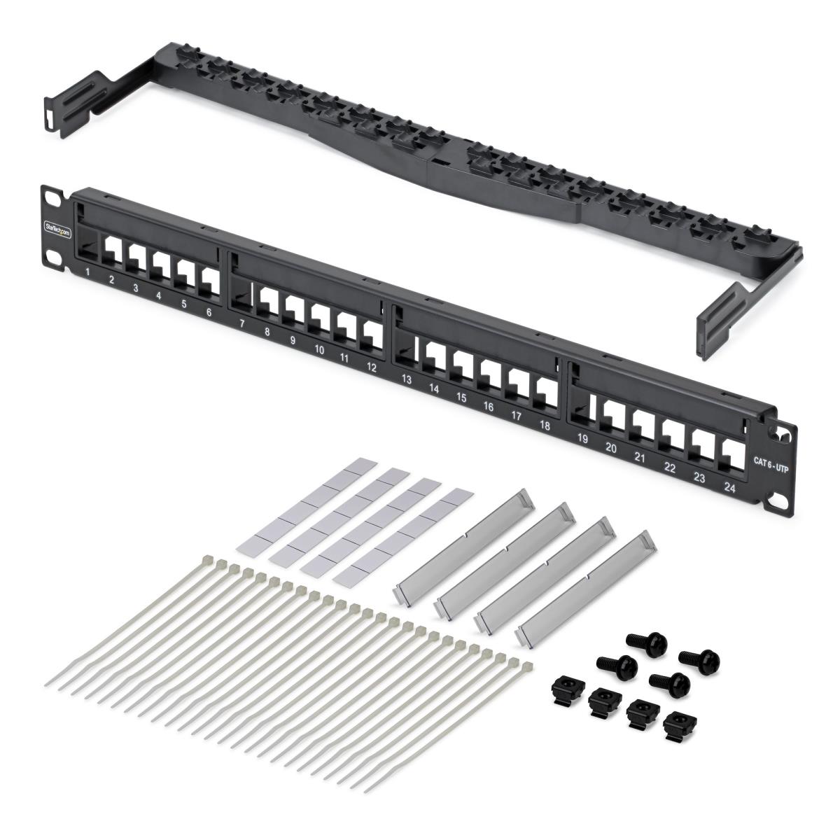 Keystone Patch Panel 24 Port 1u Blank