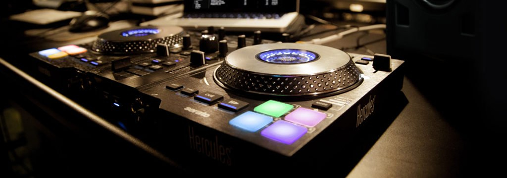 Hercules DJ mixers Jogvision