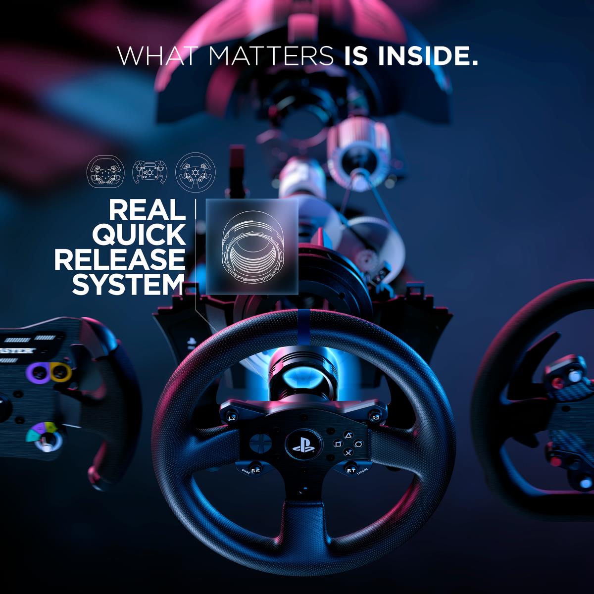 T300 Rs Racing Wheel - PS4 / PS3 / PC