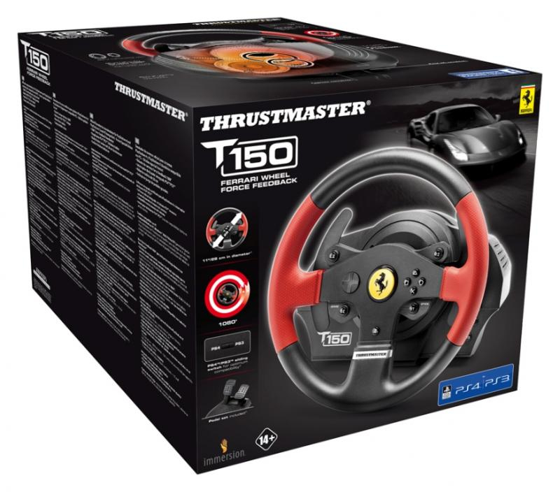 T150 Ferrari Edition Racing Wheel