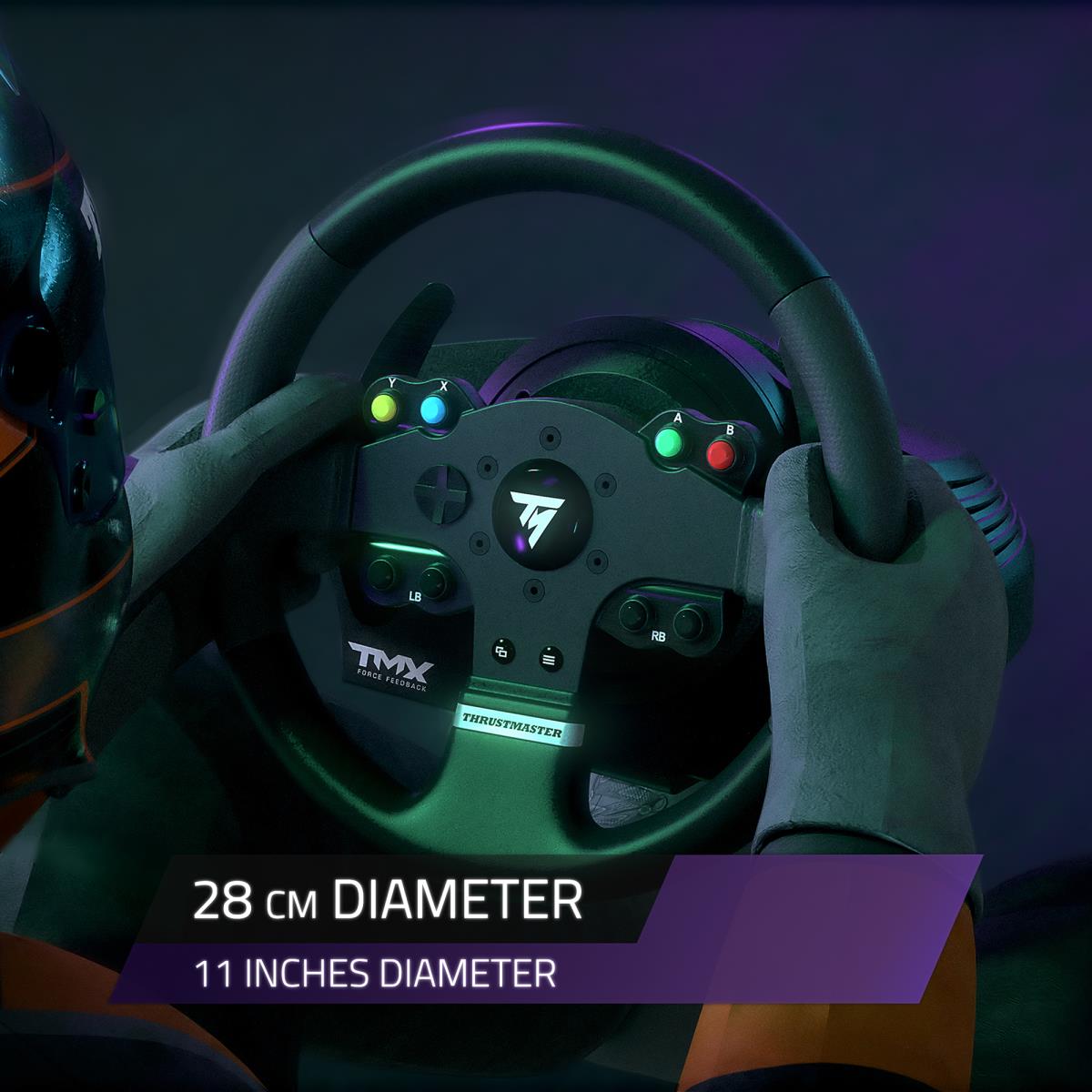 TMX PRO Force Feedback steering wheel Xbox PC